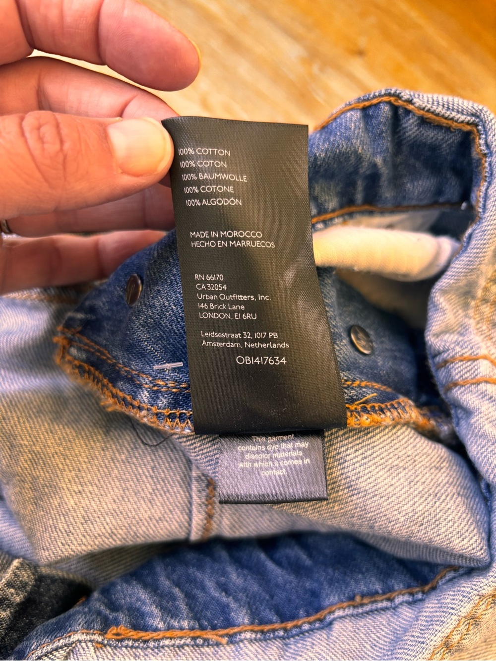 We The Free People Ziggy Denim Shortall Overalls In Blue Women's Size L NEW NWT - Picture 6 of 10